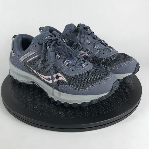 Saucony Excursion TR 13 Gray Trail Running Shoes S10525-3 Women’s Size 6.5 Wide - Picture 3 of 12
